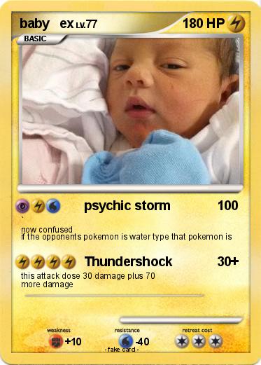 Pokemon baby   ex