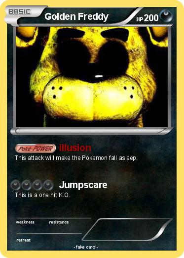 Pokemon Golden Freddy