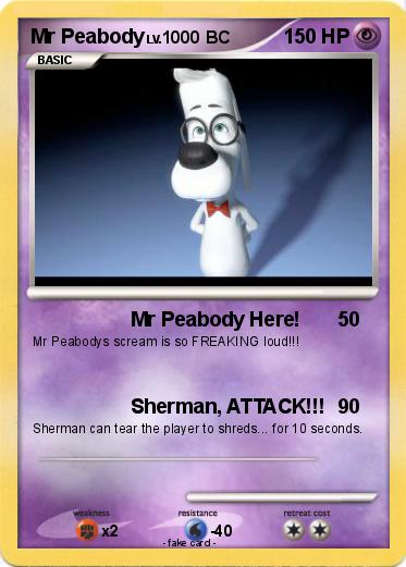Pokemon Mr Peabody