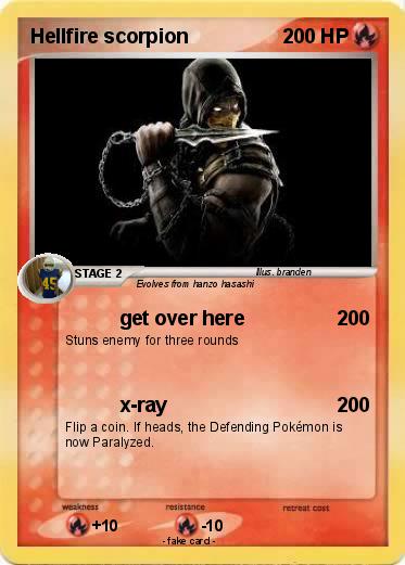 Pokemon Hellfire scorpion