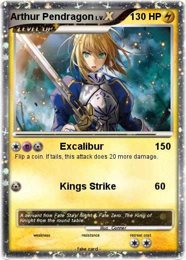 Pokemon Arthur Pendragon