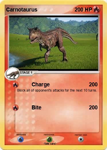 Pokemon Carnotaurus