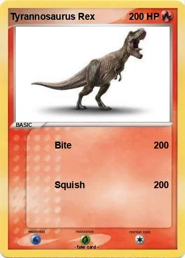 Pokemon Tyrannosaurus Rex