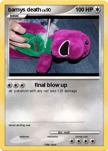 Pokemon barnys death