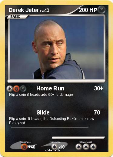 Pokemon Derek Jeter