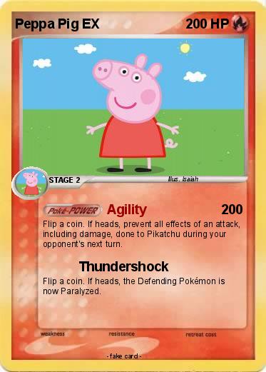 Pokemon Peppa Pig EX