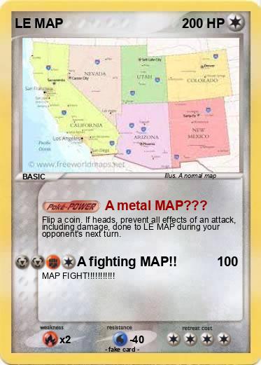 Pokemon LE MAP