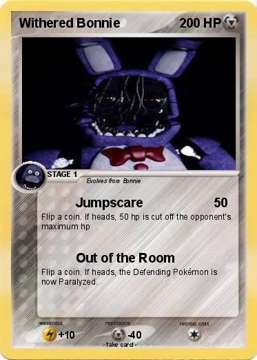 Pokemon Withered Bonnie