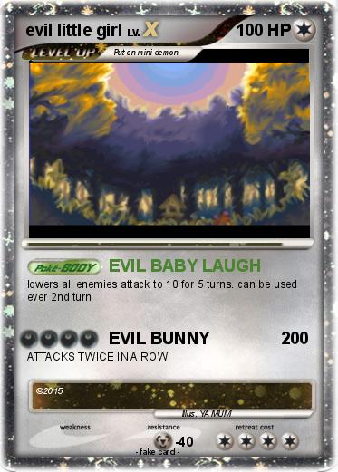 Pokemon evil little girl