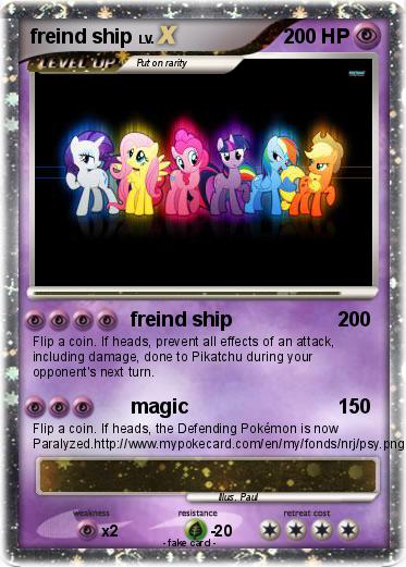 Pokemon freind ship