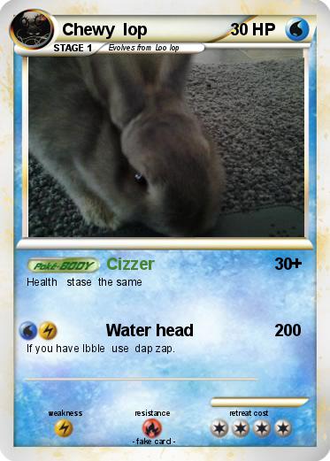Pokemon Chewy  lop