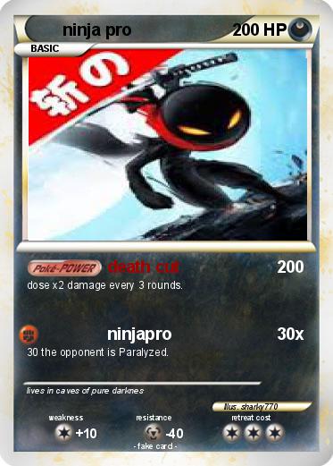 Pokemon ninja pro