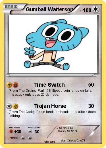 Pokemon Gumball Watterson