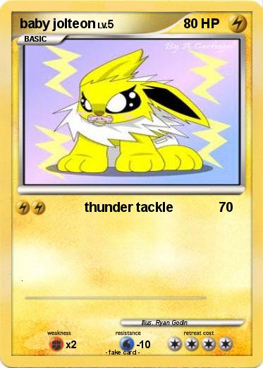 Pokemon baby jolteon