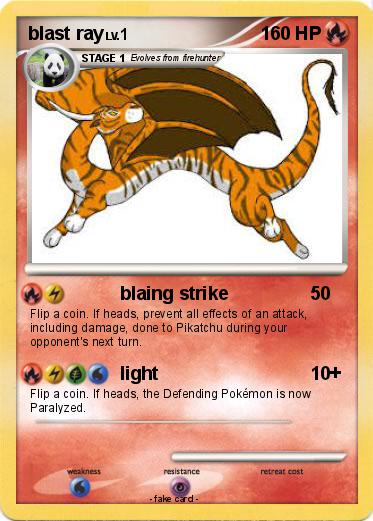 Pokemon blast ray