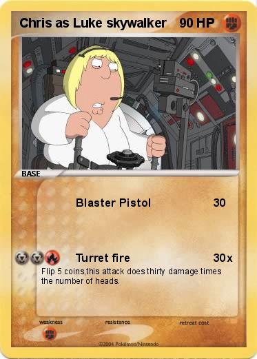 Pokemon Chris as Luke skywalker