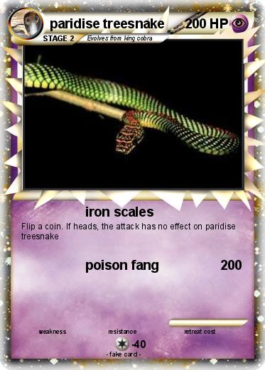 Pokemon paridise treesnake