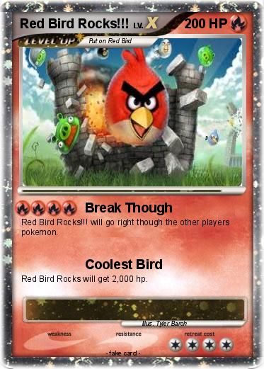 Pokemon Red Bird Rocks!!!