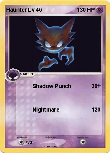 Pokemon Haunter Lv 46