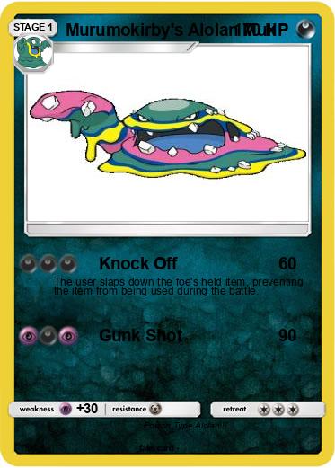 Pokemon Murumokirby's Alolan Muk