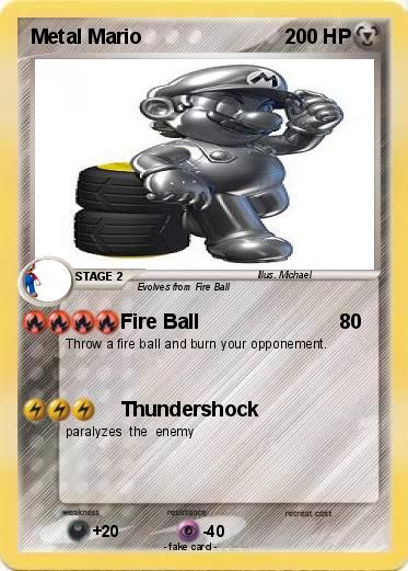 Pokemon Metal Mario