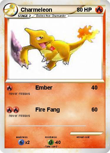 Pokemon Charmeleon