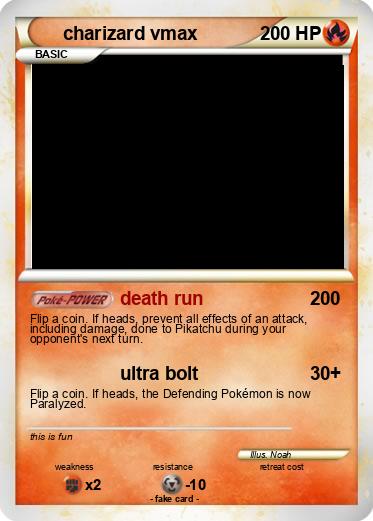 Pokemon charizard vmax