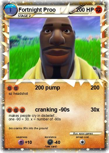 Pokemon Fortnight Proo