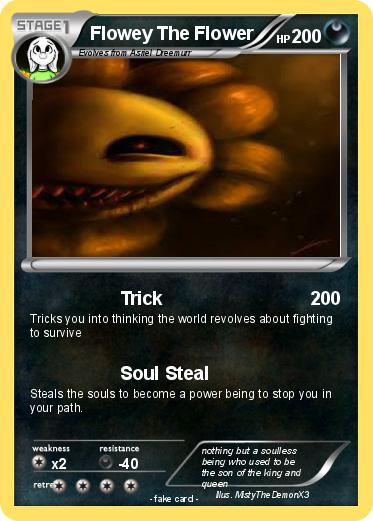 Pokemon Flowey The Flower