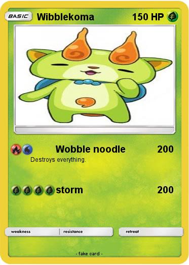 Pokemon Wibblekoma