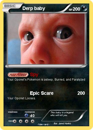 Pokemon Derp baby