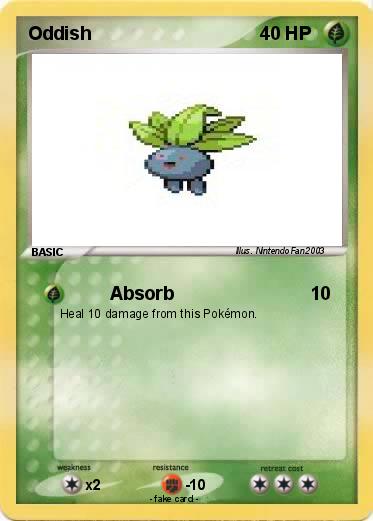 Pokemon Oddish