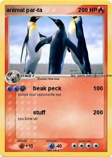 Pokemon animal par-ta