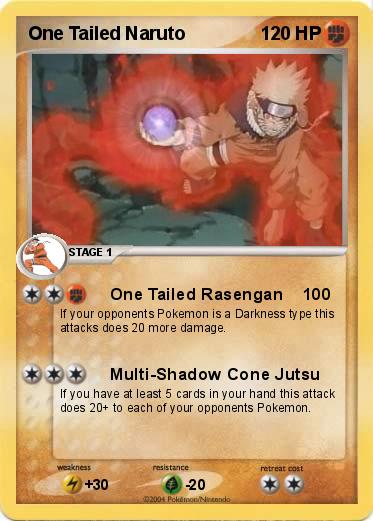 Pokemon One Tailed Naruto