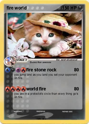 Pokemon fire world
