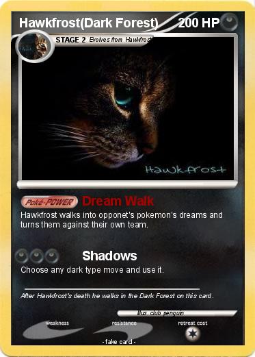 Pokemon Hawkfrost(Dark Forest)