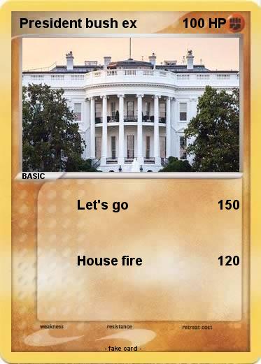 Pokemon President bush ex