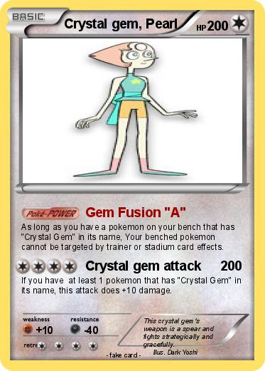Pokemon Crystal gem, Pearl