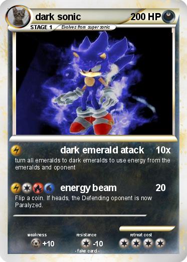 Pokemon dark sonic