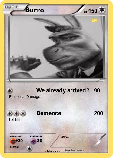 Pokemon Burro
