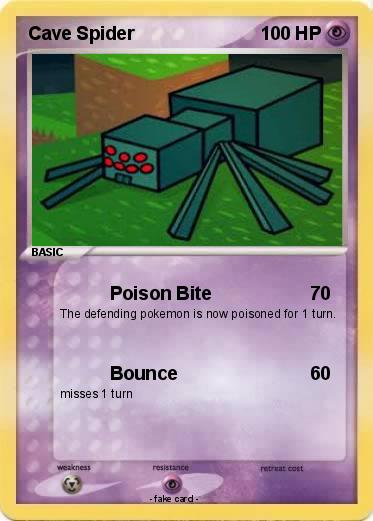 Pokemon Cave Spider