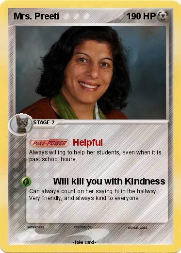 Pokemon Mrs. Preeti