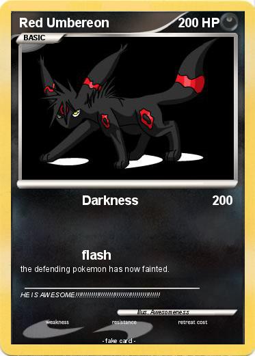 Pokemon Red Umbereon