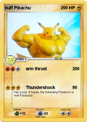 Pokemon buff Pikachu