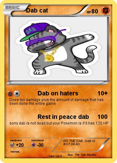 Pokemon Dab cat