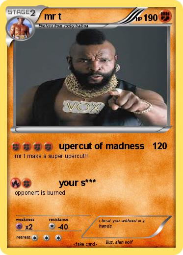 Pokemon mr t