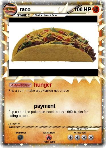 Pokemon taco