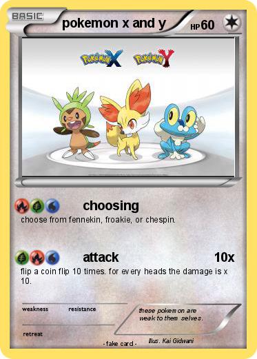 Pokemon pokemon x and y