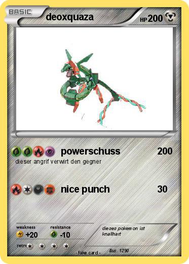 Pokemon deoxquaza