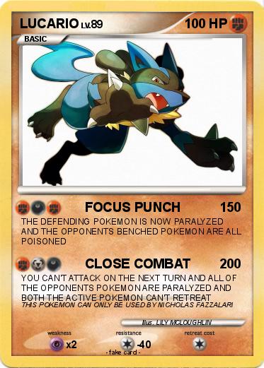 Pokemon LUCARIO